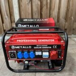 Aggregaat, Metallo, 8500W, Rood, 2023